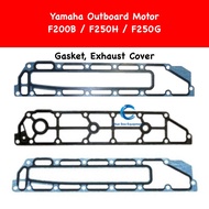 Inner & Outer Exhaust Cover Gasket for Yamaha F200B / F250H / F250G - 6P2-41112-00 / 6P2-41122-00 / 