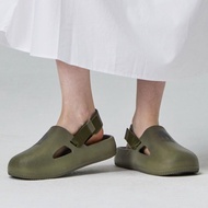 moz 巧巴達二代 舒適度升級 eva 2way 涼拖鞋(墨綠)