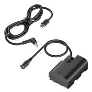 PALO Dummy battery แบตเตอรี่อะแดปเตอร์ AC แบตเตอรี่ LP-E6 สำหรับ Canon 5DS 5DIV 6DII 7DII 80D 90D