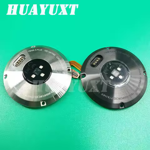 Watch Back Cover with Battery Replacement for GARMIN Fenix 5 Plus Sport Watch Repair Parts Accessori