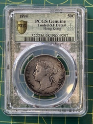 E26香港1894年維多利亞半圓-XF