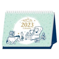 ⭐會員專享特價年曆/手帳任選2件5折⭐ 迪士尼 Disney Winnie The Pooh 正版 2023 A5 家居 桌上 座檯 線圈 月曆 日曆 年曆 桌曆 枱曆 台灣假期 小熊維尼 (閱讀)