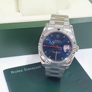 【大眾名錶】ROLEX 勞力士 116264 Datejust 爬山虎系列 可轉動太陽圈 藍面紅針 錶徑36mm D字頭 B238