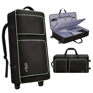 TEMU Halloween Dj Controller Case With Wheels, Padded Dj Controller Bag For Ddj 1000/rev7/flx6/flx10