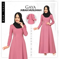 Gaya Jubah Muslimah Lux Pakaian Designed Dress