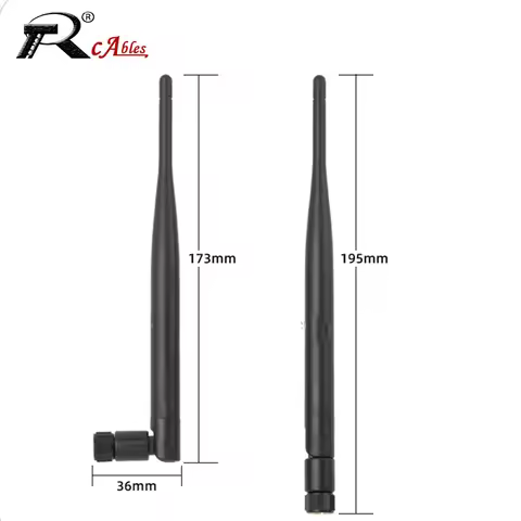 1PC Glue Stick Set-top Box Antenna 2.4G 5DB High Gain WIFI Bluetooth Wireless Router Antenna Securit