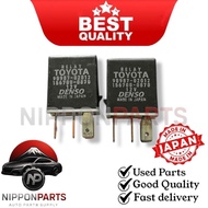Toyota Relay 90987-02012 Black 4 Pin 12V Denso 156700-0870 (1 pc)