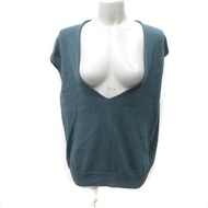URBAN RESEARCH Tshirt Knit linen green Deep Direct from Japan Secondhand