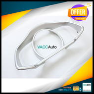 Honda Jazz Fit GK GK5 T5A 3rd Meter Carbon Lining Silver Cover 2014 - 2025 Jazz GK Vacc Auto Car Acc