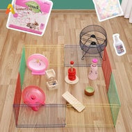 adderf3.sg Hamster Cage Hamster Fence Ventilation Fence Guinea Pig Cage Free Activity Space Syrian H