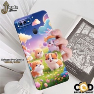 JOYOLA Case OPPO F9 / F9 PRO - Fashion Case Cartoon - Softcase OPPO F9 / F9 PRO - Pro Camera - Casin