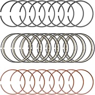 Moly Piston Rings Kit Fit for Chevy GMC LC9 LS4 4.8L 5.3L 1999-2015 Replace 2M4978, 8-Cylinder Pisto