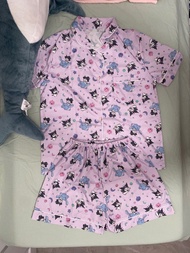 [泰國進口🇹🇭] kuromi睡衣set Kuromi Pajama Set