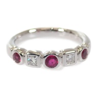 no brand  ring K18 white gold Women