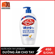 Nước Rửa Tay Lifebuoy Xanh Chai 450G