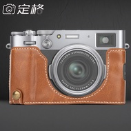 Applicable to Fuji X100VI Camera Protective Sleeve x100vi Anti-scratch Camera Bag Base Hole Leather 