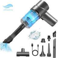 Handheld Vacuum Cordless Gray ABS 6000PA Powerful 120W  Mini Hand Held Vacuum for Home,Pet Hair,Car