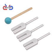 4Pcs/Set Aluminum Alloy Angel Crystal Tuning Fork 4096Hz/4160Hz/4225Hz Energy Tuning Fork