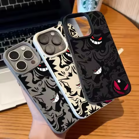 Pokemon Gengar Casing For Xiaomi POCO X6 X7 X5 X4 X3 M7 M6 M4 F6 F5 F7 Pro Ultra 13T 14T Pro 15 Sili