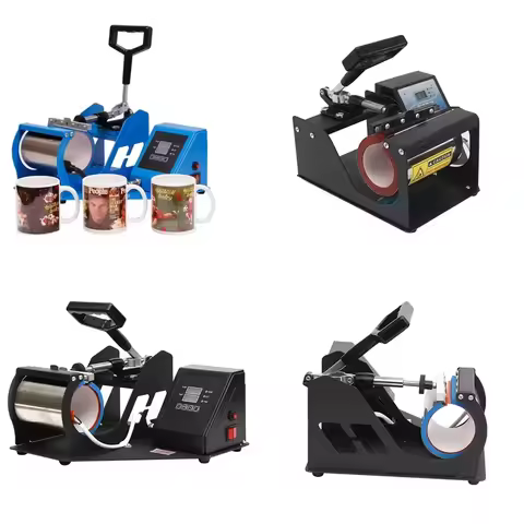 STROVAN Mug Printing Machine,Heat Transfer Machine 11oz Mug Sublimation Mug Cup Transfer Printing ,