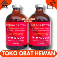 Biopros TP FORTE 100ML - Instant Energy Animal Vitamins to Strengthen Muscles & Endurance of Livesto