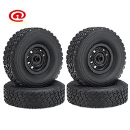 4Pcs 67mm Tire Wheel Tyre for  C14 C24 C34 C44 C24-1 FJ40 1/16 RC Car Upgrade Parts Spare Accessorie