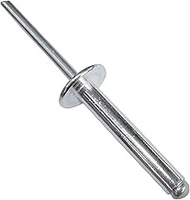 AERZETIX - C48175 - Set of 100 blind rivets Ø5x30mm with large head 14mm - DIN 7337 C - stud with st