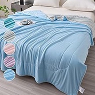 CUDDLE Ice Silk Cool 2.0 Summer Blanket | Ultra-Soft Cooling Blanket | Moisture Wicking and Thermal