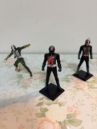 幪面超入/ 假面騎士 / Kamen Rider 新 1_2_3 號 (約9cm高）