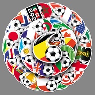 (51 PCS) World Cup Soccer Stickers