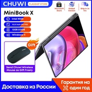 CHUWI Minibook X แท็บเล็ตแล็ปท็อป2-In-1 N100 Intel 10.51นิ้วหน้าจอ IPS 12GB LPDDR5 512G SSD Windows 11โน๊ตบุ๊ค1200*1920