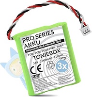 Wicked Chili Pro Series Replacement Battery 3 x Battery for Toniebox, 50AA5S Pro Series Replacement