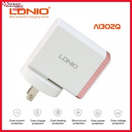 LatestGadget PH LDNIO AI302Q QC3.0 Fast Charger With Micro USB Cable - Rose Gold