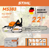 Chain Saw Gergaji Mesin Senso Bensin Chainsaw Mini Potong Kayu Bar 22inch 68CC/Mesin Potong Kayu