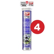 (ฟรีส่ง) Swiss Energy Sambucus Immuno 4 หลอด