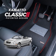 Kamatto Classic Mercedes Benz CLK-Class Coupe C208 Cabriolet A208 1997 - 2003 Car Floor Mat and Carp