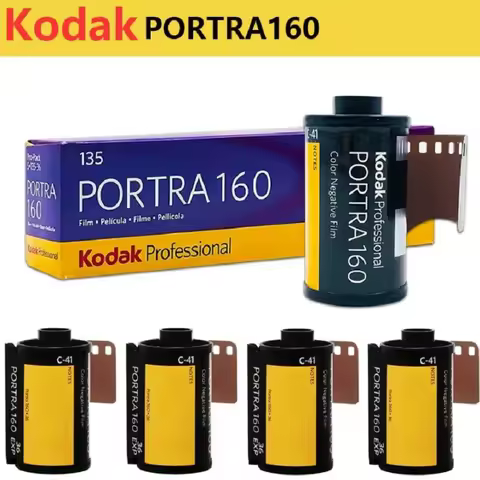 1/2/3/5/10 Rolls Kodak PORTRA 160 35mm Professional ISO 160 36 Shots 135 Negative Film For Kodak M35