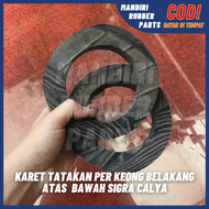 Karet Ganjal Ganjel Spiral Calya Sigra Belakang Atas Bawah / Tatakan Per Keong Sigra Calya Bantal Pe