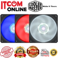 COOLER MASTER SICKLE FLOW 120 12CM FAN BLUE RED WHITE (MFX-B2DN-18NPB-R1 MFX-B2DN-18NPR-R1)