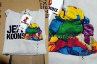 「bn超級邦妮」 UNIQLO x JEFF KOONS 聯名 潮流 藝術家 彩色黏土 彩虹 灰色 帽T 外套 大學T UT 短T 優衣庫 KAWS GU H&M GAP