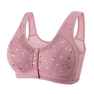 Women's Comfy Bra Skin-friendly Fabric Breathable Bra for Middle Aged Elder Woman