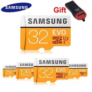 Samsung EVO 256GB 128GB 64GB 32GB Micro SD SDHC SDXC Memory Card + Card Reader