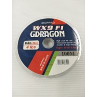 IDDOPRO GDRAGON 4LB TILL 100LB 9 PLY BRAID 10 SPOOL CONNECTED 100M