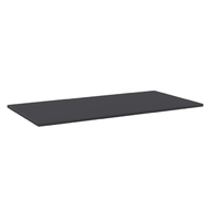 Wood Board Pb Decoration 80x19.5x1.5cm (Black)