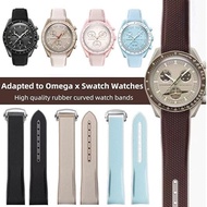 20mm Watch Strap for Omega x Swatch MoonSwatch Watch,Folding Buckle Band Compatible Omega X Swatch M