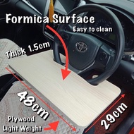 Wooden Multifunctional Steering Wheel Desk Tray for dine in car PORTABLE WOODEN CAR STEERING TABLE M