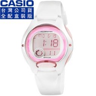 【柒號本舖】CASIO 卡西歐鬧鈴多時區兒童電子錶-白 # LW-200-7A (台灣公司貨全配盒裝)