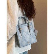 Chio2nd Ocean Paradise ใหม่ กระเป๋าสะพายไหล่ ทรงโท้ท ลายเห็ด ปีใหม่ แบบพกพา สําหรับผู้หญิง 2023 [JUN