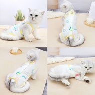 Cat Sterilization Clothing Female Cat Surgical Clothing Weaning Clothing Soft Thin Four-legged Anti-