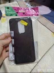 紅米note9 手機殼 透明黑色